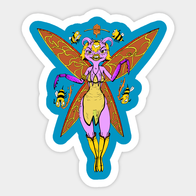 bug lady Sticker by jonathanmor